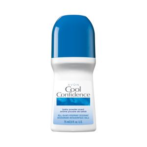 Cool Confidence Baby Powder Roll-On Antiperspirant Deodorant