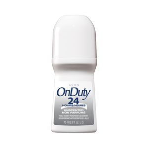 On Duty Unscented Roll-On Antiperspirant Deodorant