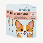 The Creme Shop Be Juicy, Skin! Animated Corgi Face Mask, 3 Pcs