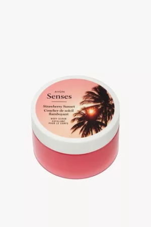 Senses Strawberry Sunset Body Scrub - New-Arrival
