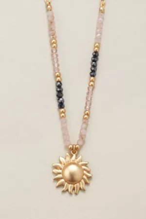 Sunlight Glow Pendant Necklace