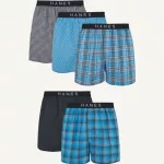 Hanes Ultimate® Men’s Boxer Underwear 5-Pack (798BP5)