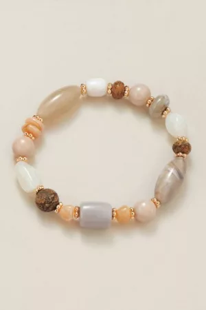 Soft Sands Beaded Bracelet