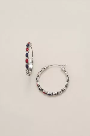 American Heartland Hoop Earrings