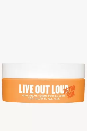 Live Out Loud Retro Sun Body Cream