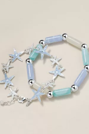 Seaside Charm Beaded Bracelets