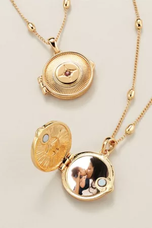 Keepsake Birthstone Locket