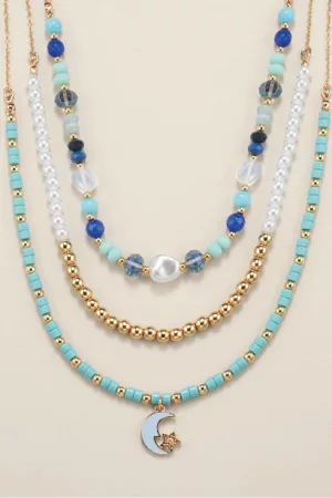 Moonlight Waves Layered Necklace