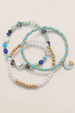 Moonlight Waves Bracelet Set