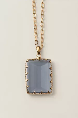 Dusk Frame Pendant Necklace