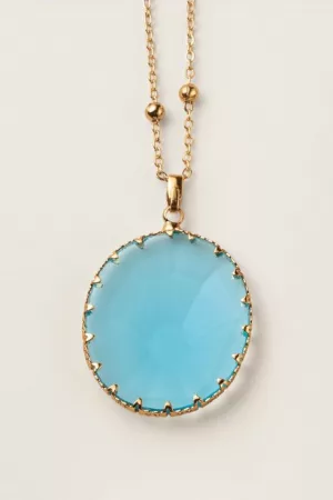 Blue Horizon Pendant Necklace