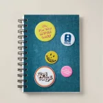 Avon Button Notebook
