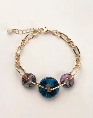 Luminous Tides Link Bracelet