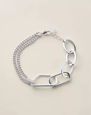 Contour Links Bracelet