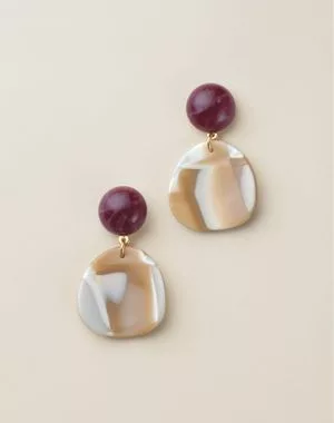 Warm Autumn Statement Earrings
