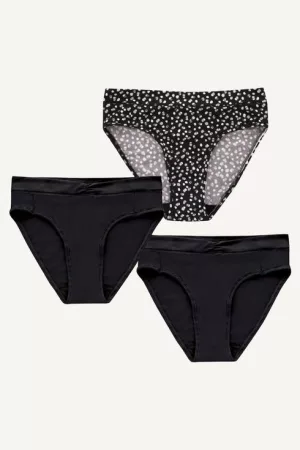 Maidenform Everyday Luxe Stretch Micro High-Leg 3 Pack DM3THB